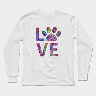 Dog lover icon Long Sleeve T-Shirt